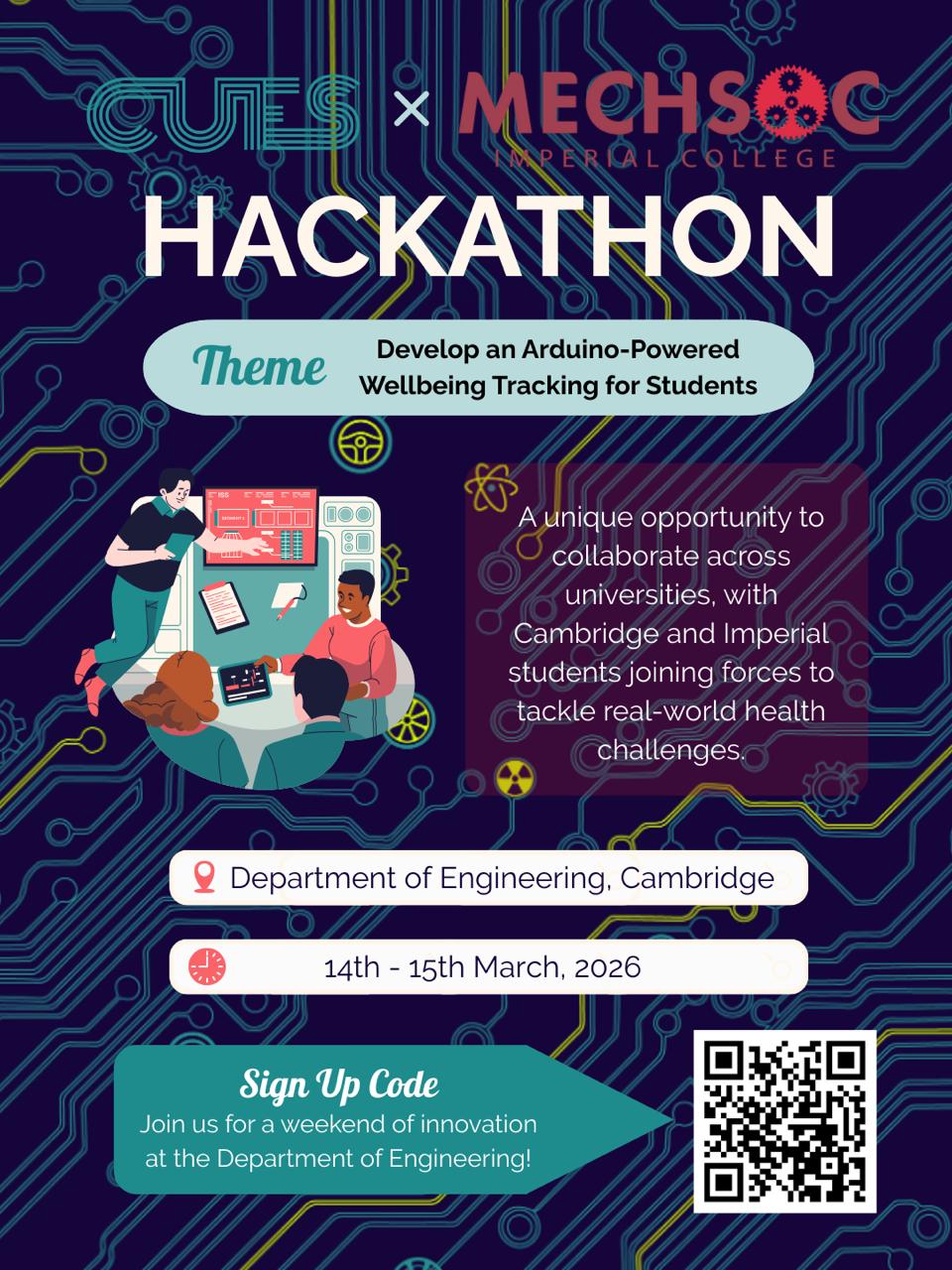 CUES x Imperial MechSoc Hackathon