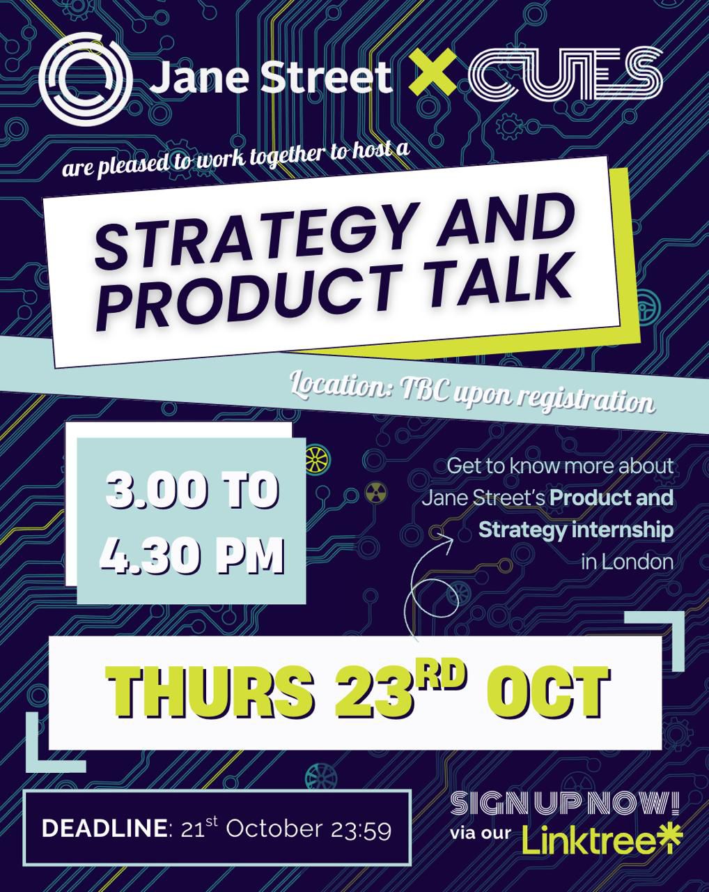 Jane Street Strategy & Product Talk