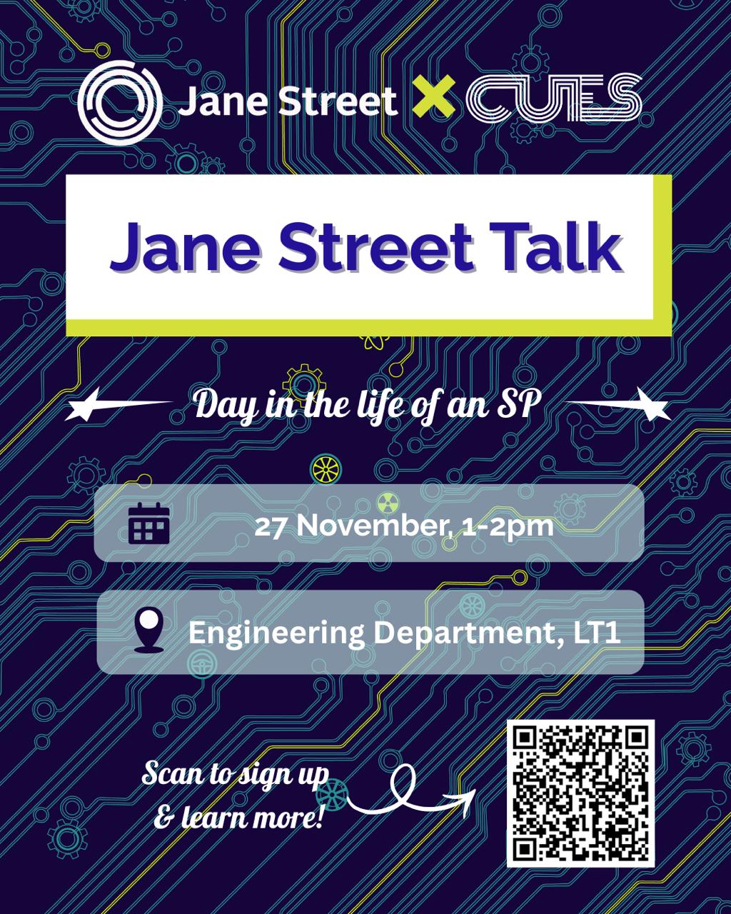 Jane Street Lunchtime Presentation